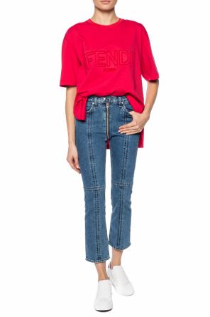 T-shirt with splits, zdjęcie 2 T-shirt with splits od Fendi
